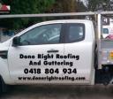 Done Right Roofing & Guttering  logo